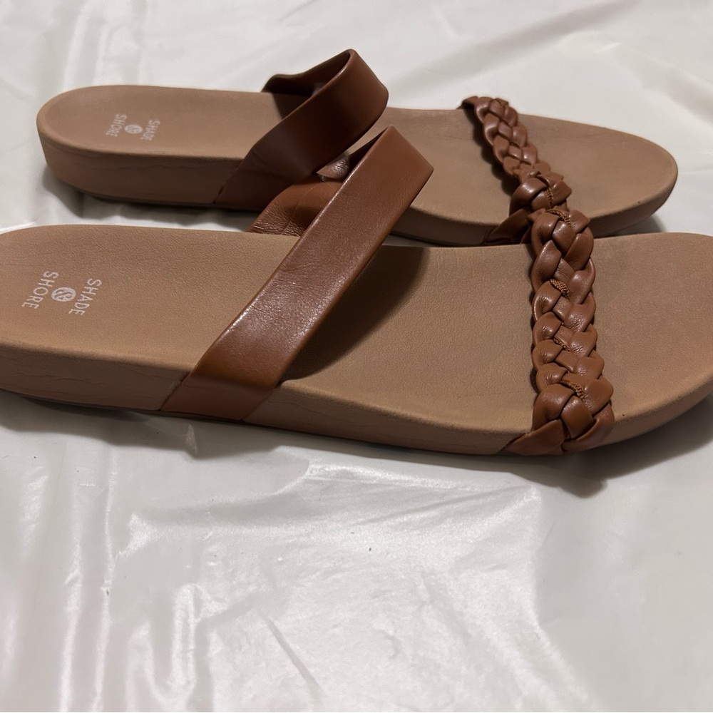 Like NEW Women’s Shade & Shore Dani Sandals size 10 - Picture 7 of 10